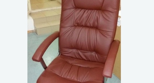 Обтяжка офисного кресла. Хадыженск