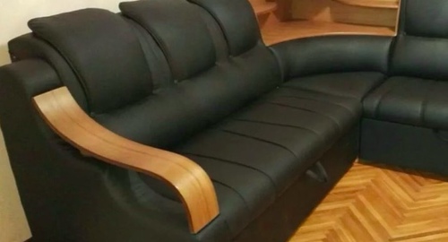 Перетяжка кожаного дивана. Хадыженск